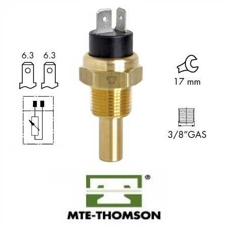 17011 Mte Thompson Coolant Temperature Sensor 4019 (Cts-011)