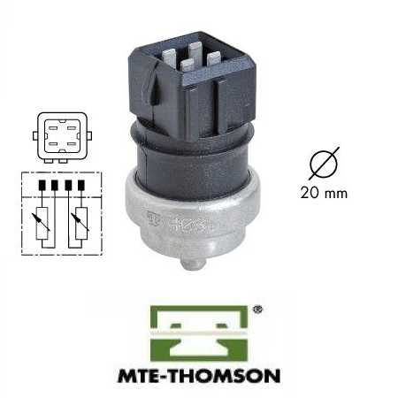 17089 Mte Thompson Coolant Temperature Sensor 4081 (Cts-089)