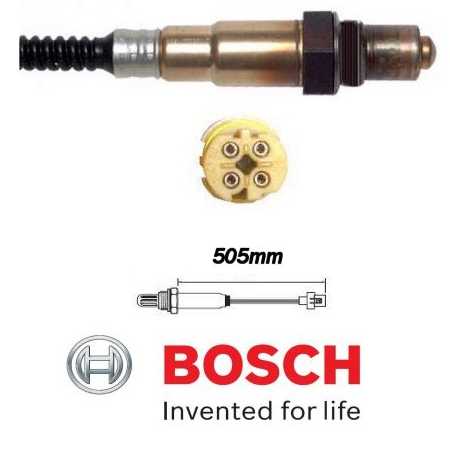 22197 Bosch Oxygen Sensor 0258010414