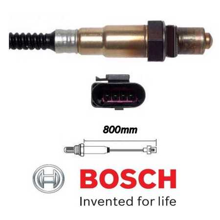 22220 Bosch Oxygen Sensor 0258006895 (022906262BR) (Ego-220)